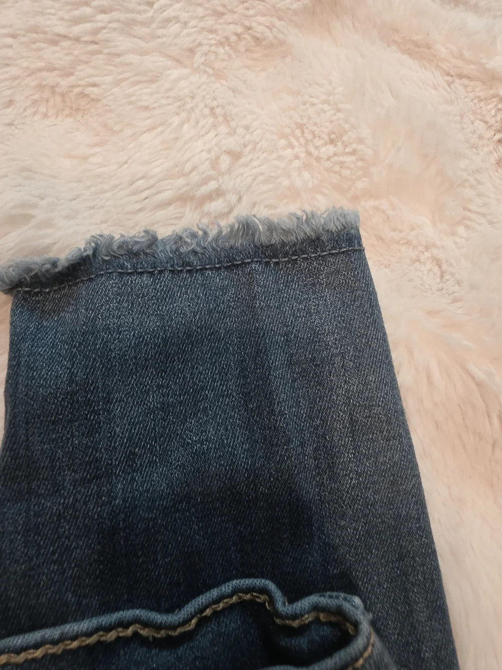 Old Navy Blue Ripped Wide-Leg Jeans Girls Size 12